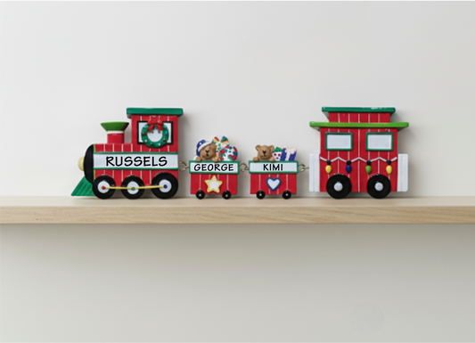 LR109N_LR209: Tabletop Train Set + 2 Train Carts (4-piece set)