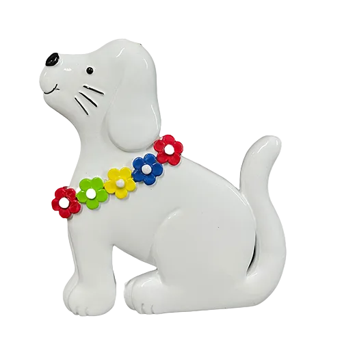 253: Dog with Lei