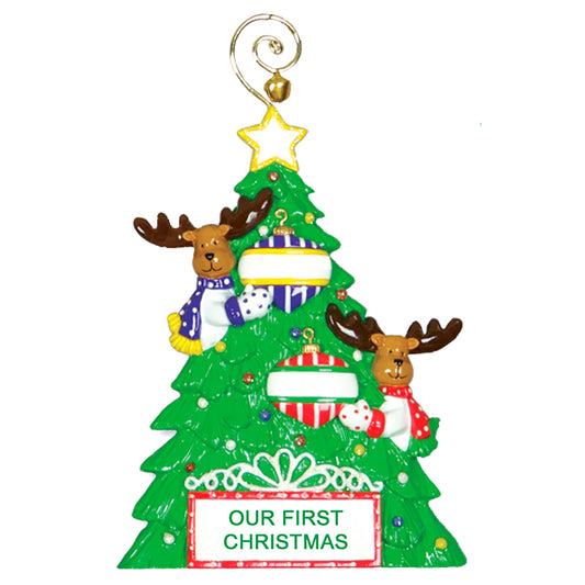 CR102F: OUR FIRST CHRISTMAS MOOSE TREE 2