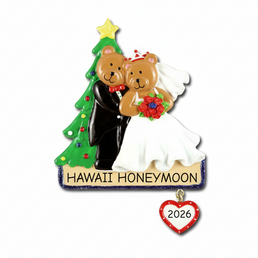 CR139: Christmas Tree Wedding Couple