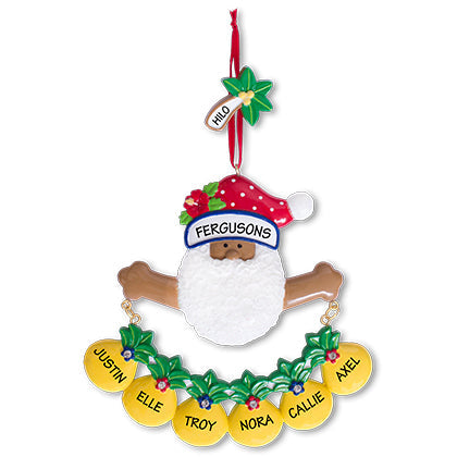 CR186N: New Tropical Santa w/ 6 Pineapples