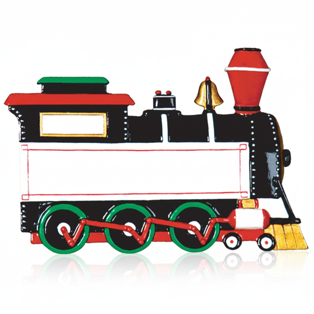 CR350B: Black Steam Train - 24 Pack
