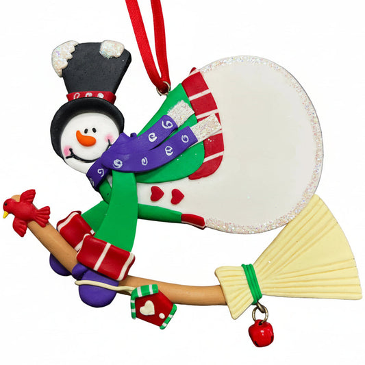 CL400B: Flying Snowman - Broom