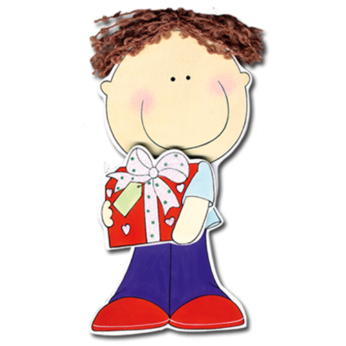 JK112: BOY W/ PRESENT