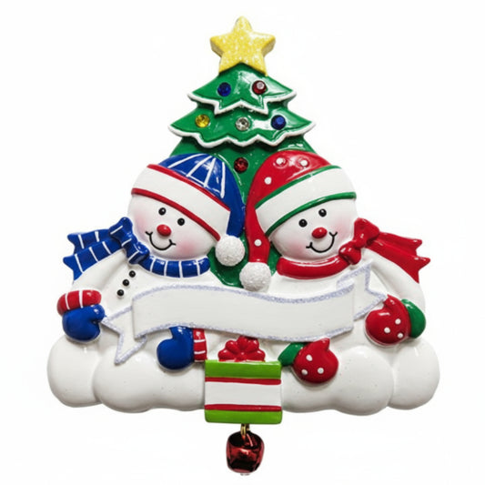 LR110: SNOW COUPLE W/ BELL