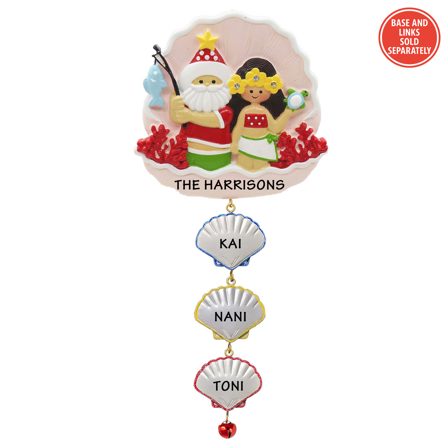 LR133: Santa Scallop w/ Girl
