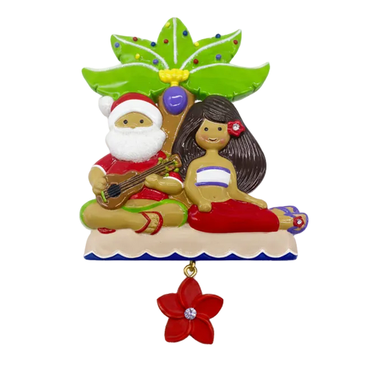 LR134: Santa Ukulele Couple