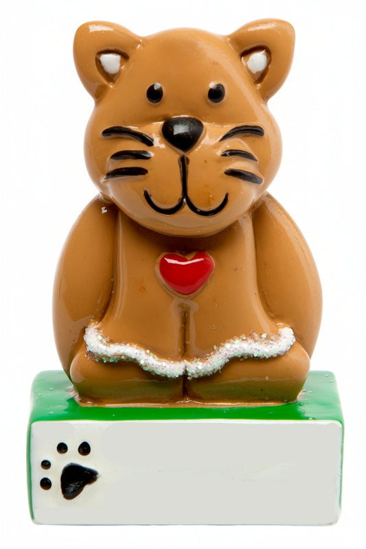 LR214C: GINGERBREAD CAT