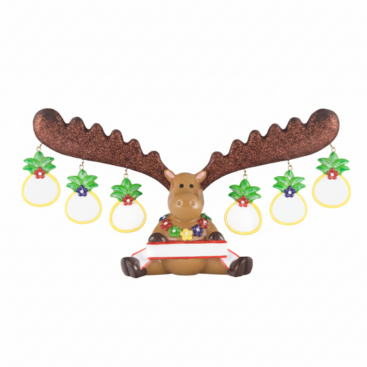 LR306T: Tropical Moose Figurine - Family 6