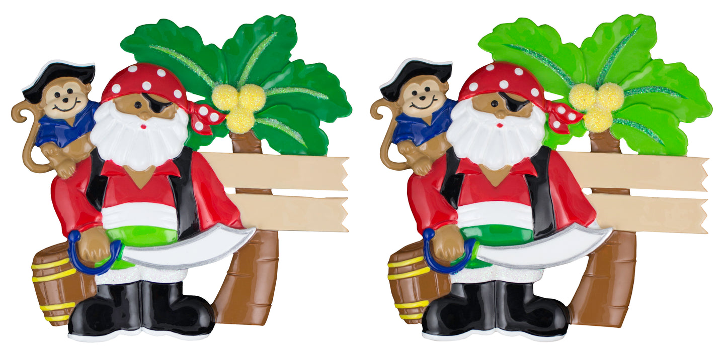 NT188: Pirate Santa & Monkey