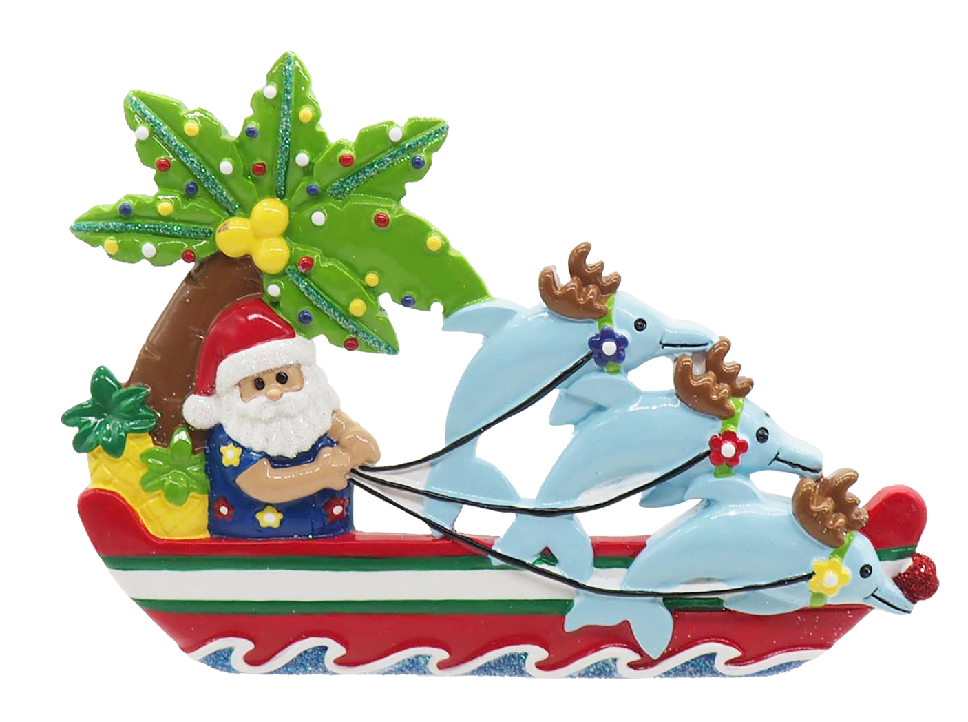 NT173N: Santa Dolphin - Family-3