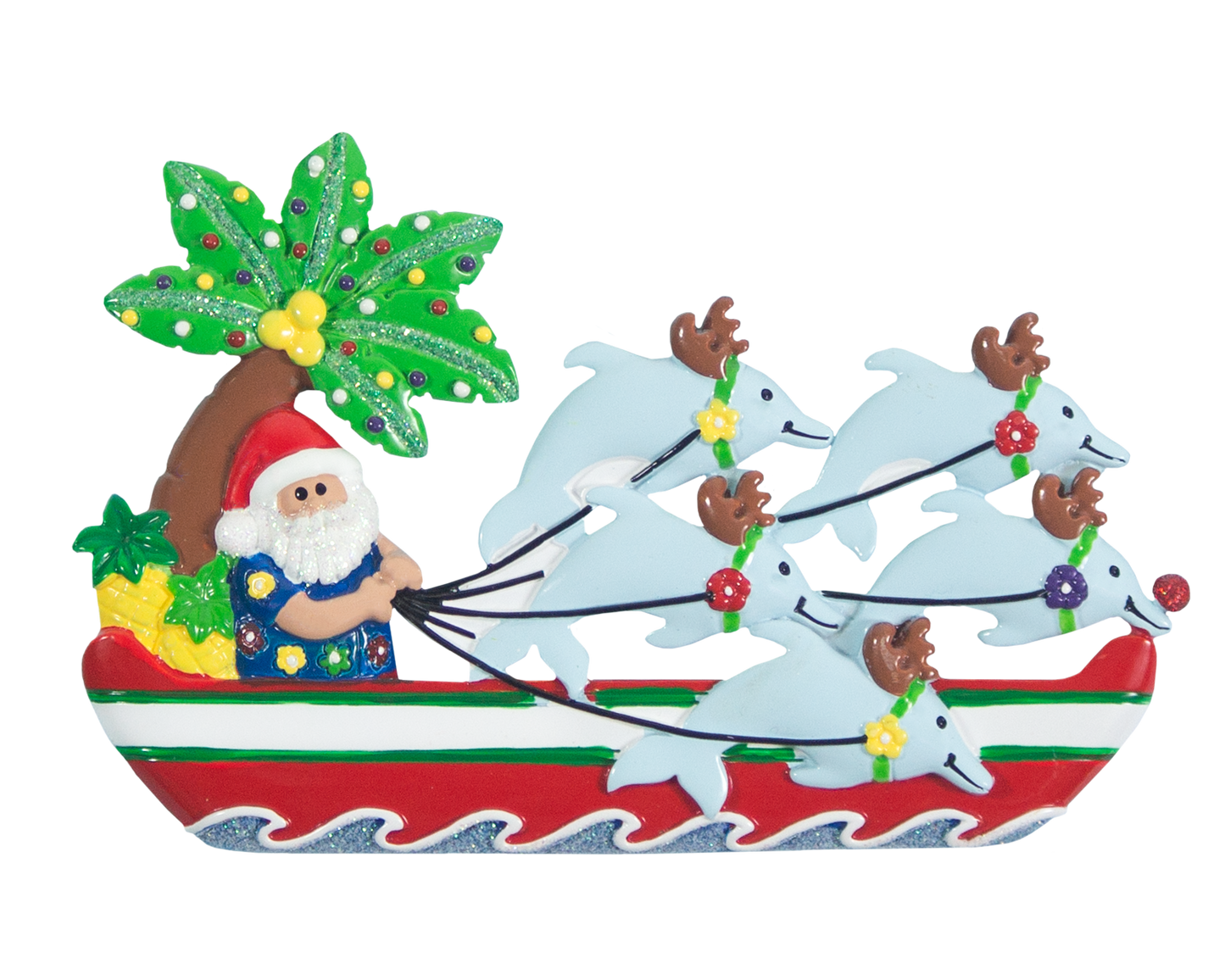 NT175: Santa Dolphin 5 - Family-5