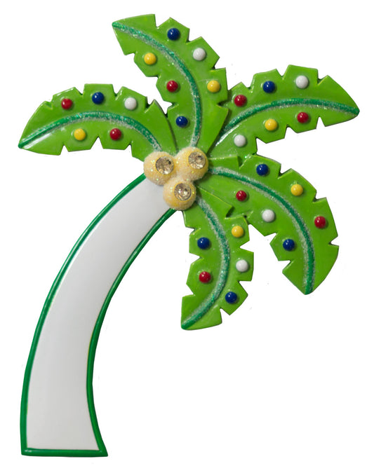 NT177P: COCONUT TREE w/ CRYSTAL COCONUTS