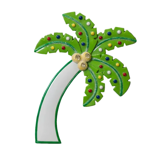 NT177P: Coconut Tree W/ Crystals