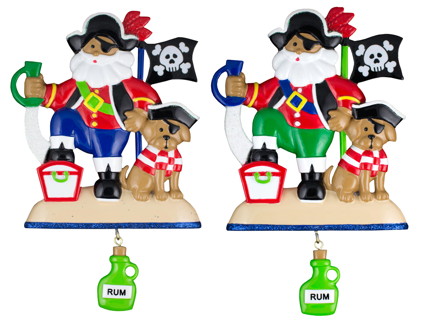 NT187: Pirate Santa & Dog