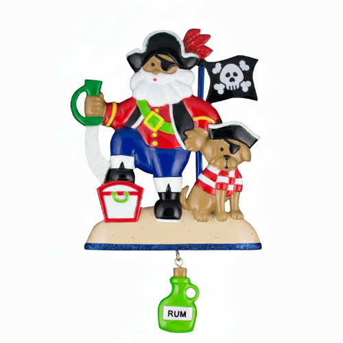NT187: Pirate Santa & Dog