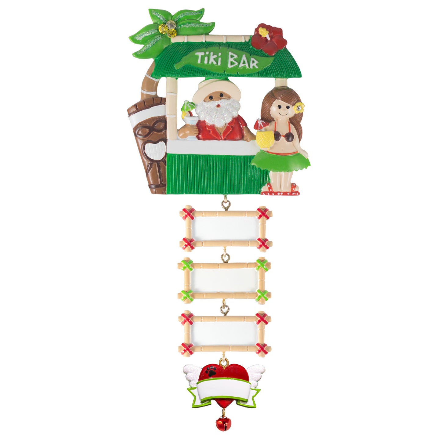 NT199: Tiki Bar w/Red Hibiscus