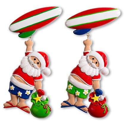 NT210: Linking Surfboard & Santa