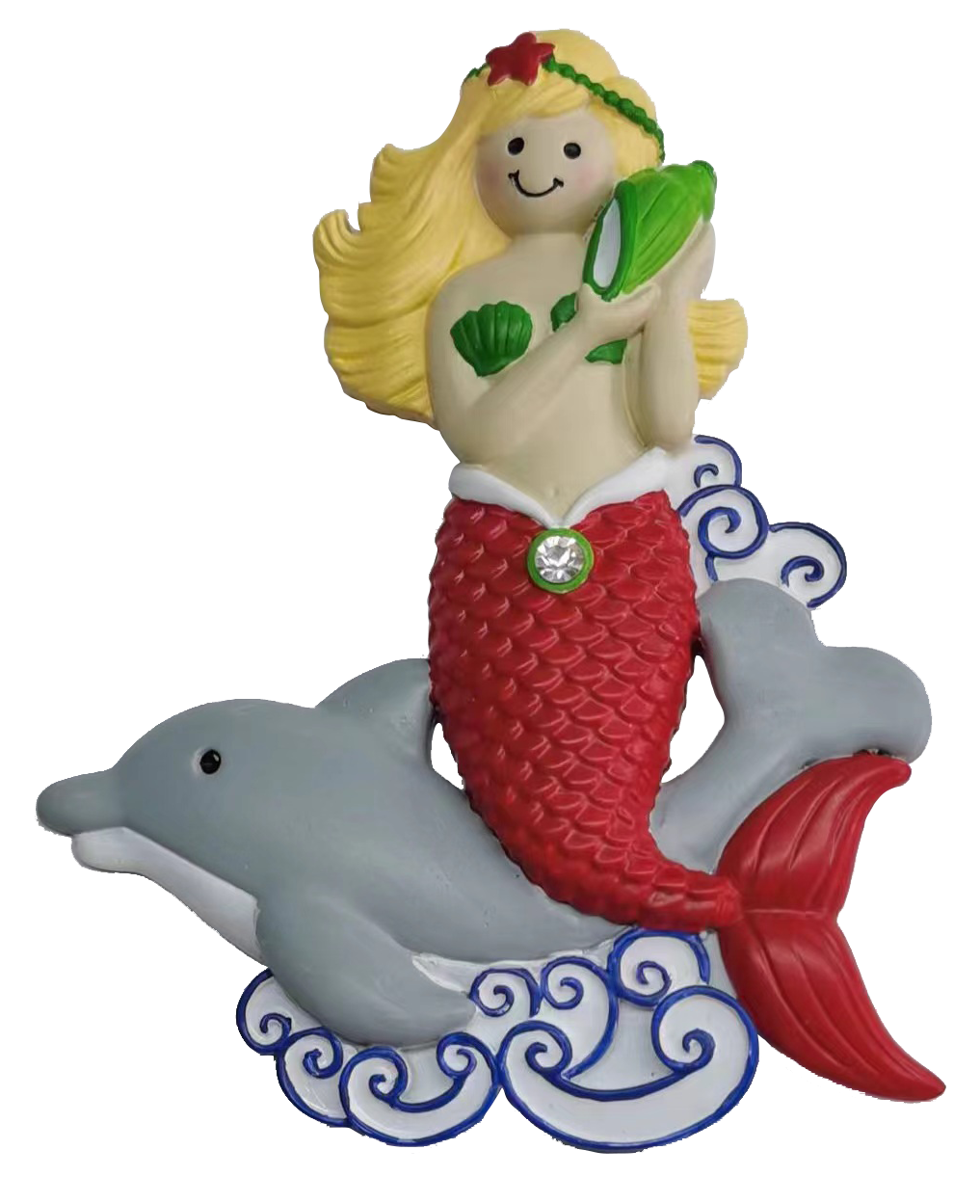 NT219: Mermaid w/ Dolphin