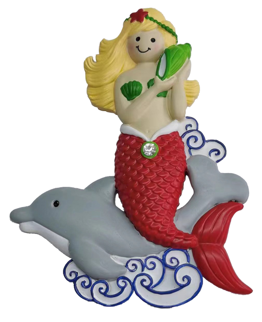 NT219: Mermaid w/ Dolphin