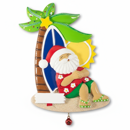 NT250: Santa Under Palm Tree