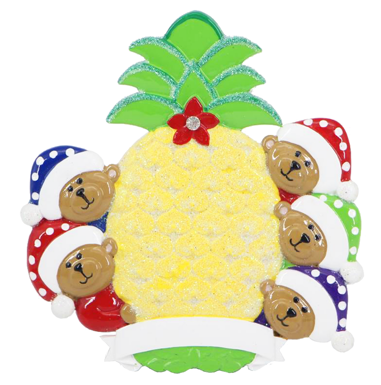 NT315: Pineapple Bears Family-5