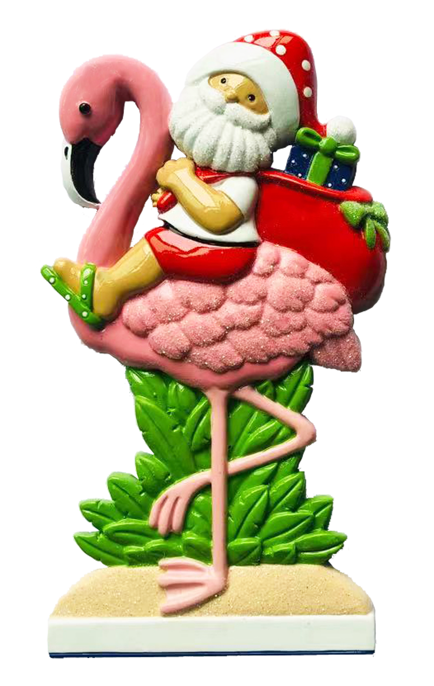 NT338: Santa & Flamingo