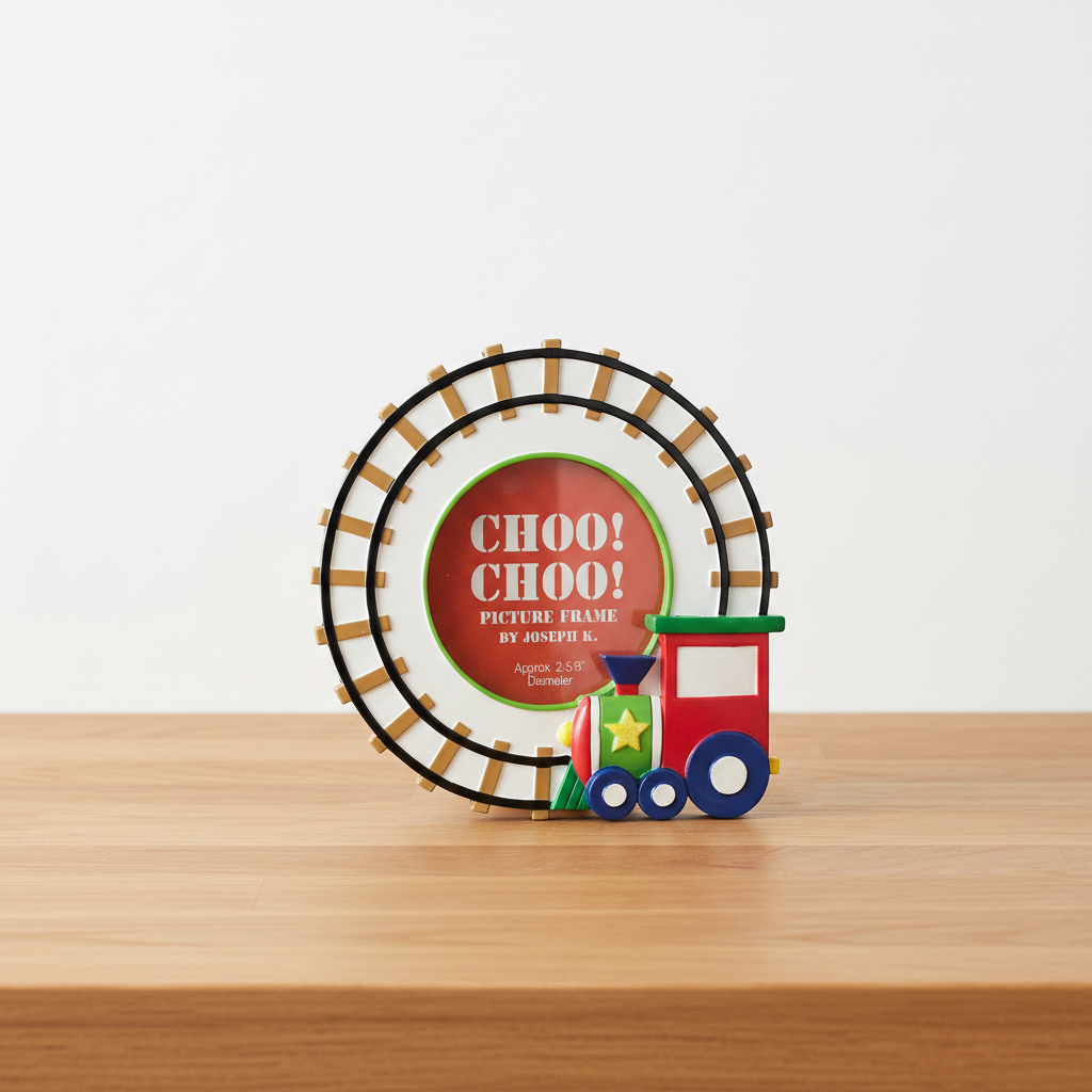 PF38: Train Circle Track Picture Frame