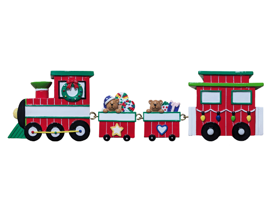 LR109N_LR209: Tabletop Train Set + 2 Train Carts (4-piece set)