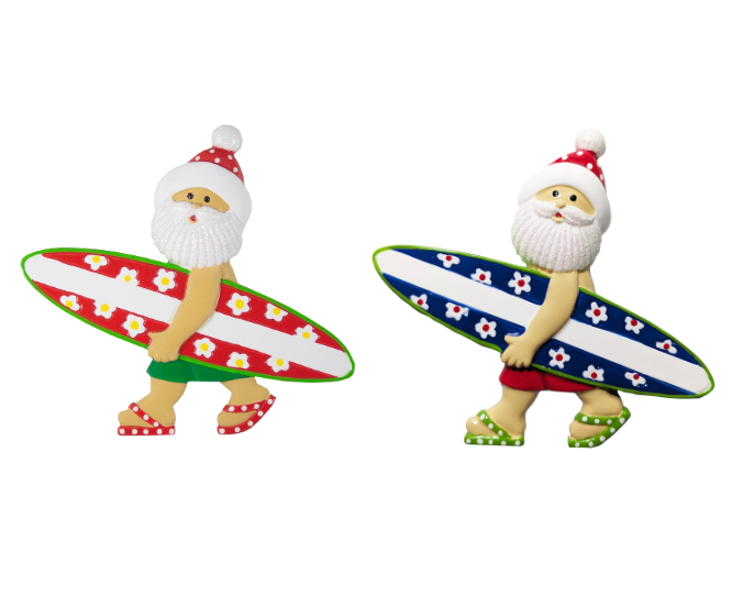 NT248: Santa w/ Surfboard