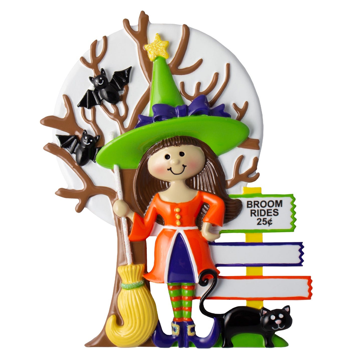 WT105: Broom Rides Witch