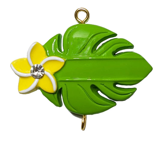 LR300YW: Linking Monstera with White or Yellow Trim