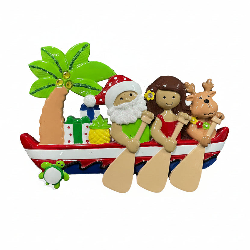 NT303: Canoe Paddlers Family-3