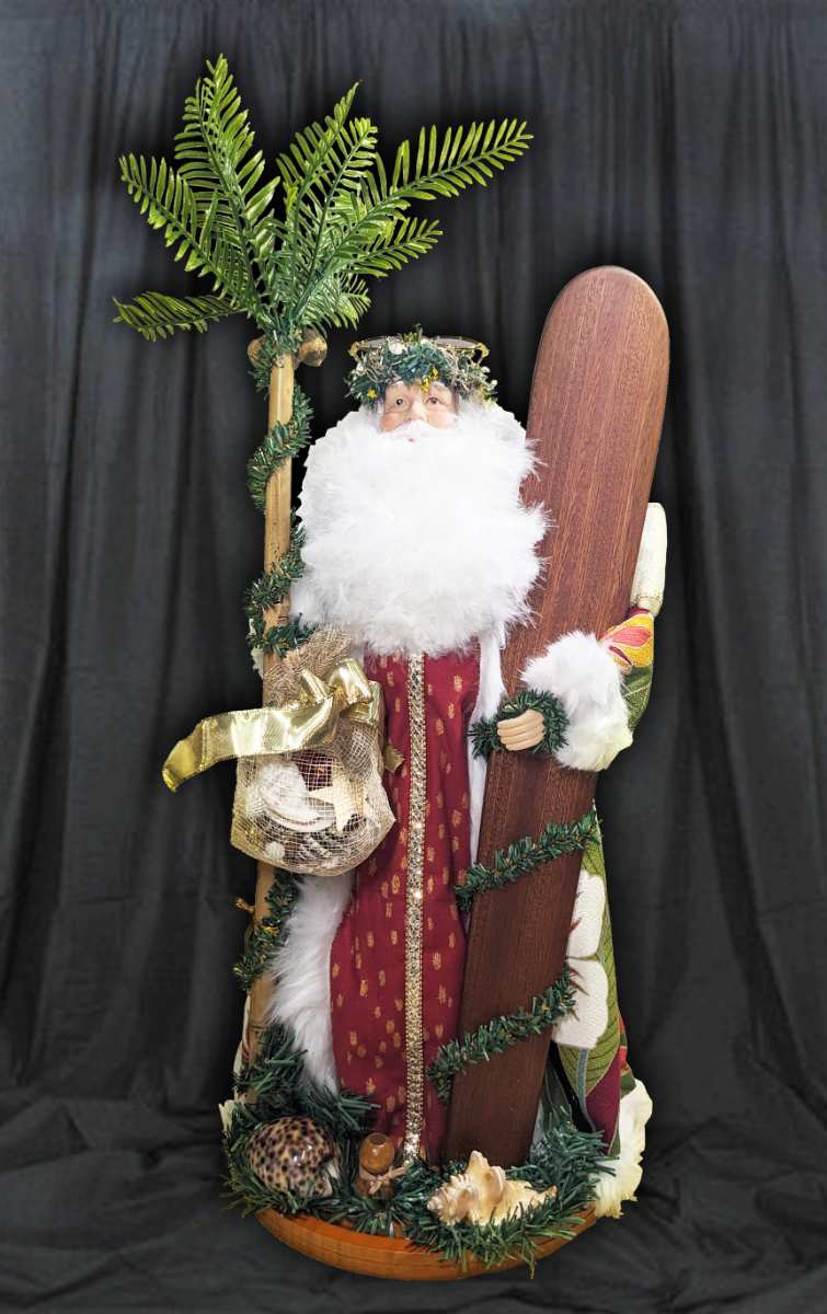 WSS209 WAIKIKI SURF SANTA HELICONIA (*SHIPPING AND HANDLING INCLUDED)