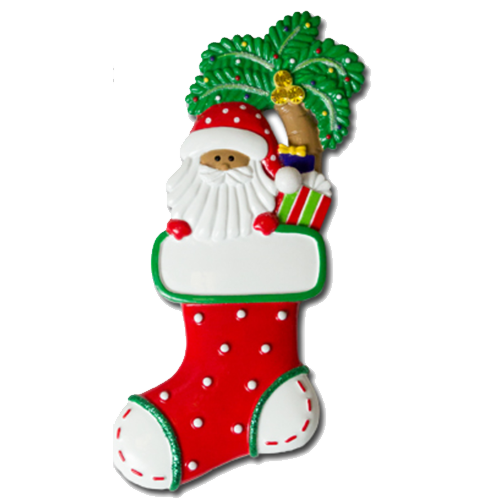 105T: Tropical Santa Stocking - 24 Pack