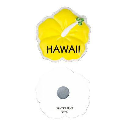 126HM: Hibiscus "HAWAII" Magnet