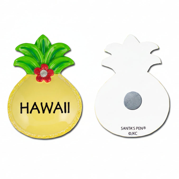 Pineapple "HAWAII" Magnet