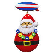 NT272H: Hawaiian Santa Ornament Ball