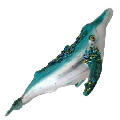HZZ115: Glass Cetacean Whale