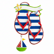 KK429: Nautical Flip Flop