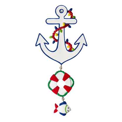 NT161: Anchor & Life Preserver - 36 Pack