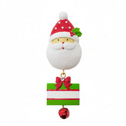 200: Santa Face Pin w/ Velvet Pouch - 12 Pack