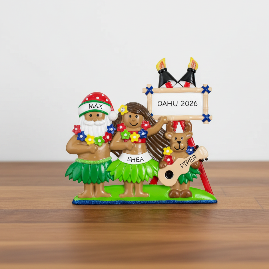 233: Ukulele Reindeer Family-3