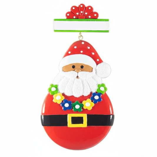 251: Hawaiian Santa Ornament Ball
