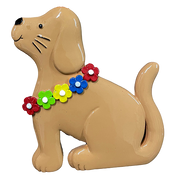 253: Dog with Lei