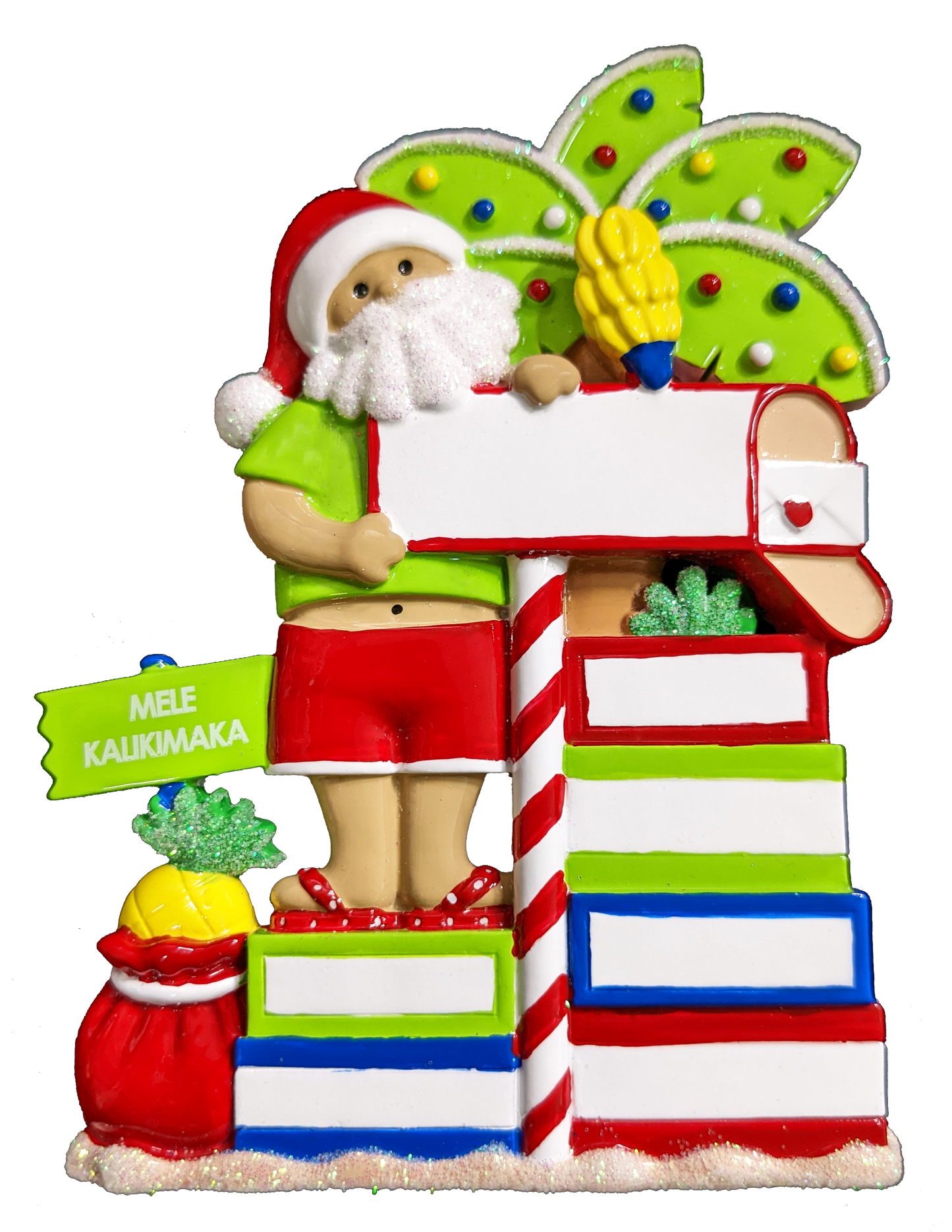 266: Hawaiian Santa Mailbox - 6