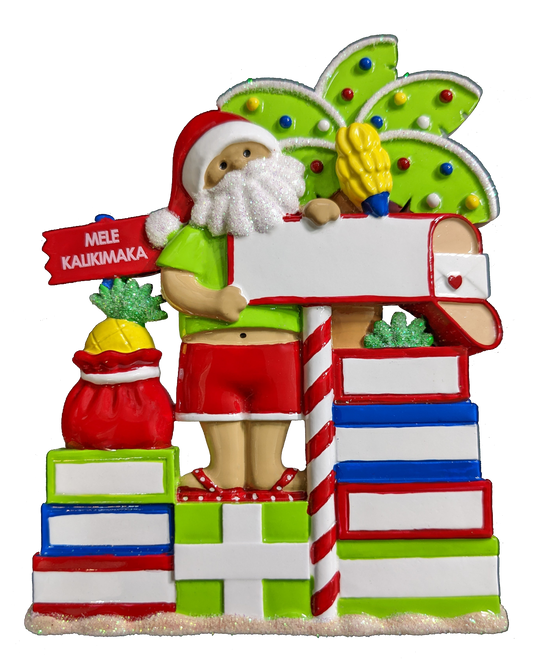 268: Hawaiian Santa Mailbox - 8