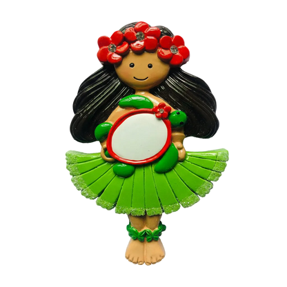 292: Hula Honu Girl (3 color options)