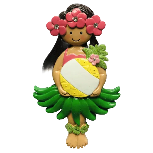 293: Hula Pineapple Girl