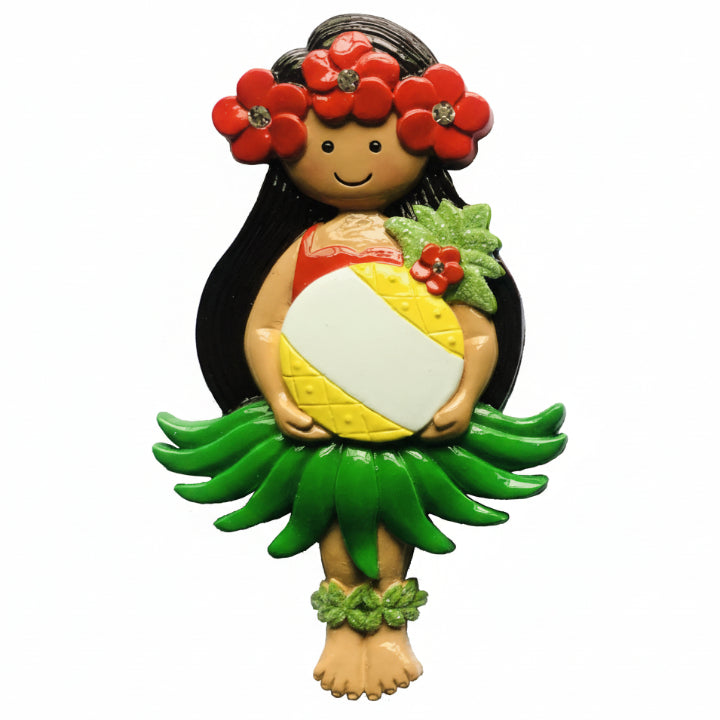 293: Hula Pineapple Girl